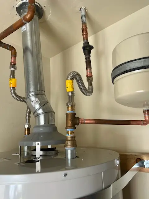 Water heater installation and plumbing repair in Chesapeake